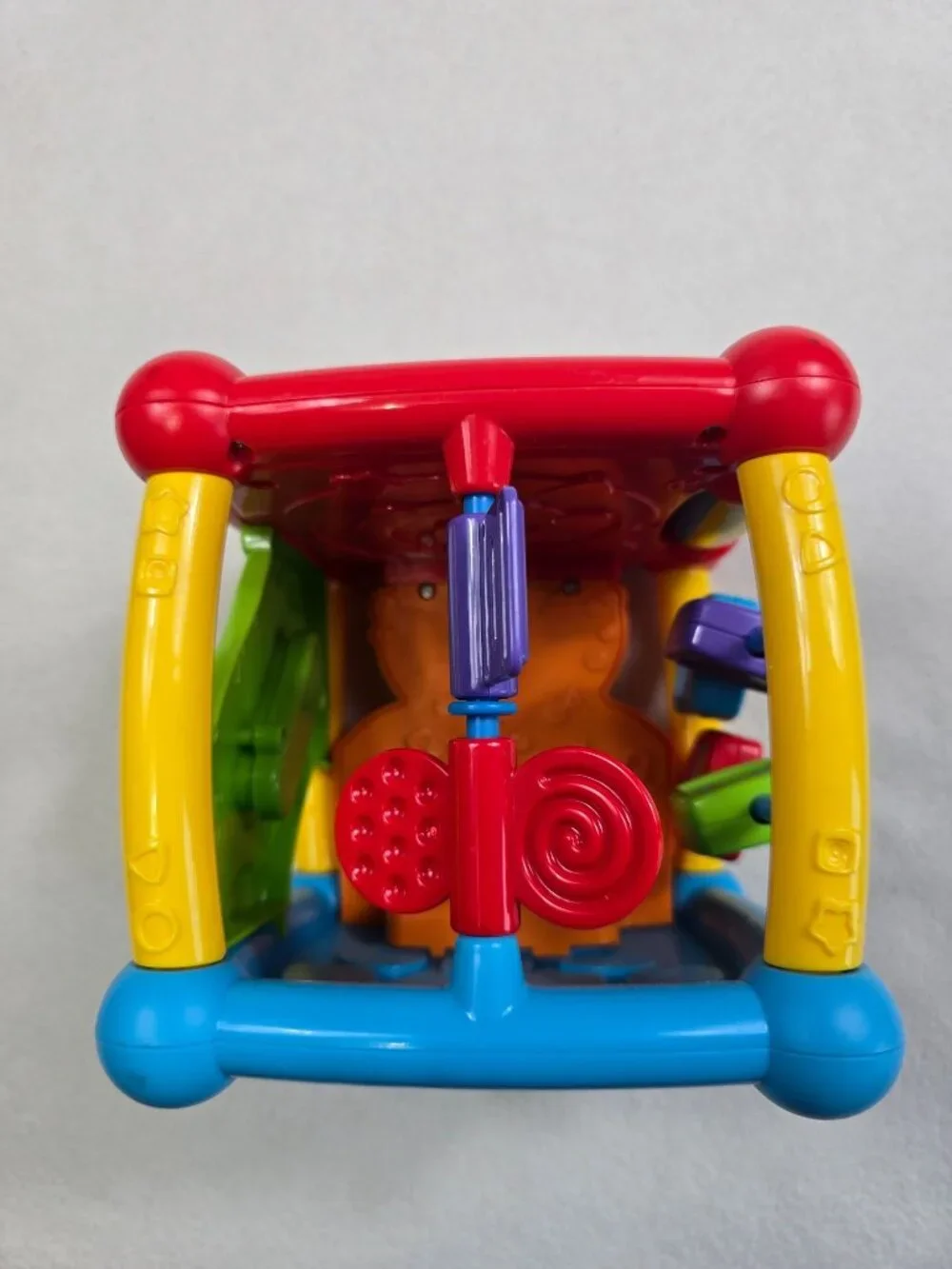 Vtech Busy Learners Activity Cube Interactive Toy Clean *Works*